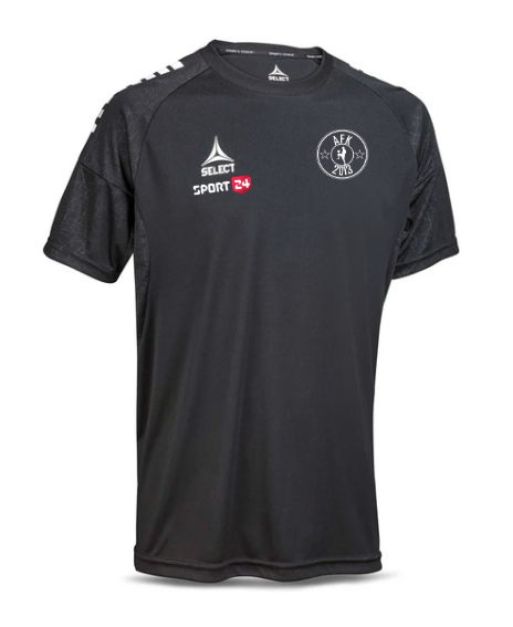 Player Shirt S/S Spain V25 - Sort/Hvid